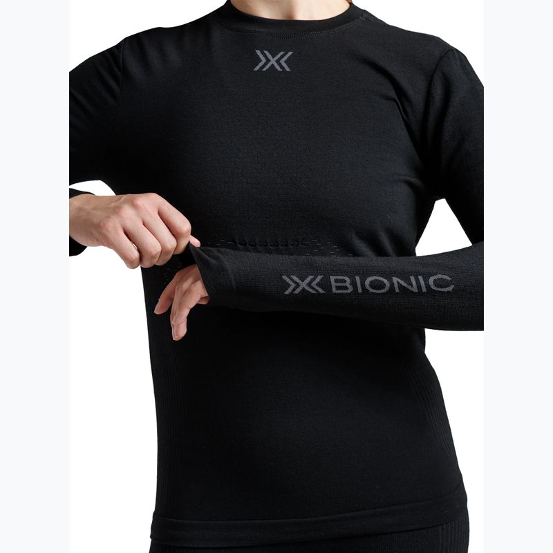 Thermo-Longsleeve Herren  X-Bionic Mightywool x black 9