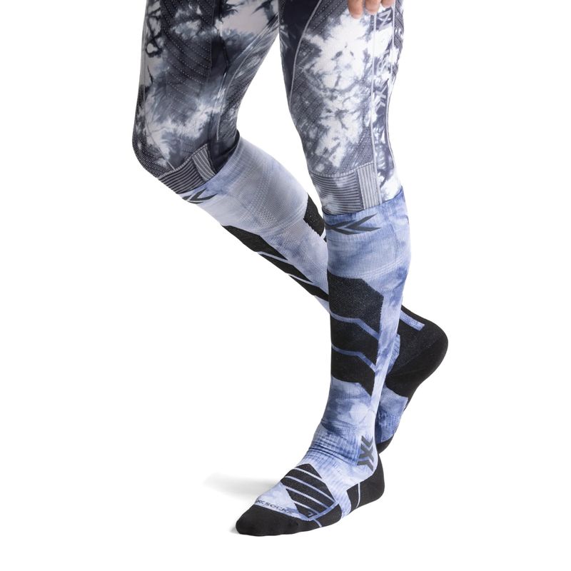 Skisocken X-Socks Ski Expert Wild Otc x black/marine 3