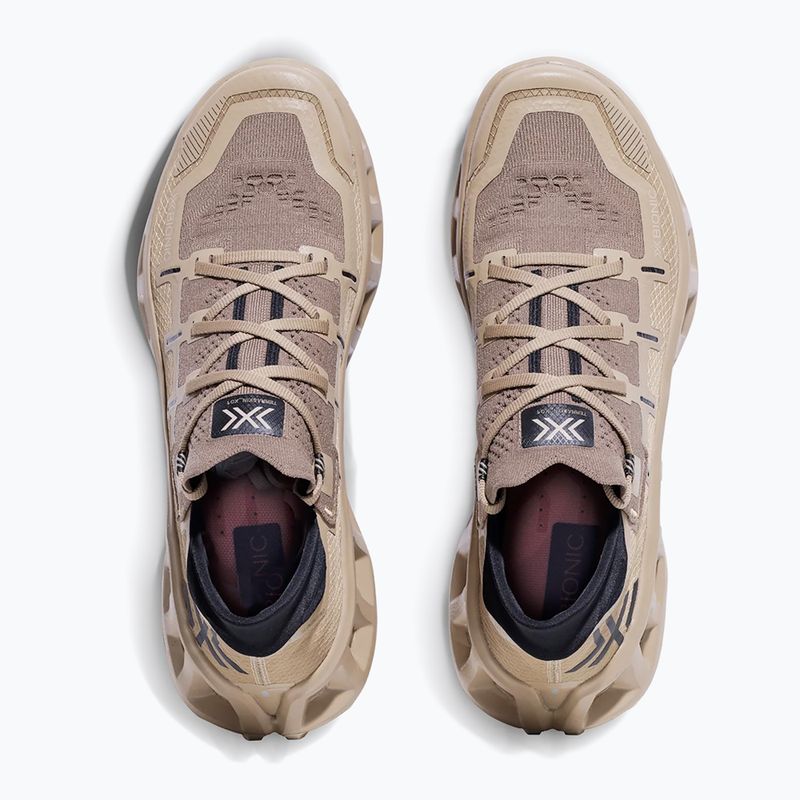Laufschuhe + Socken X-Bionic Terraskin X01 sand/dark Sand 6