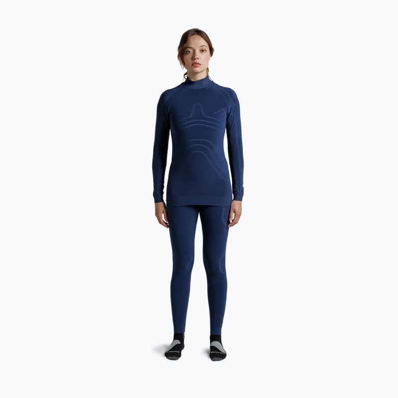 Damen Thermo-Longsleeve X-Bionic Heatloop navy 2