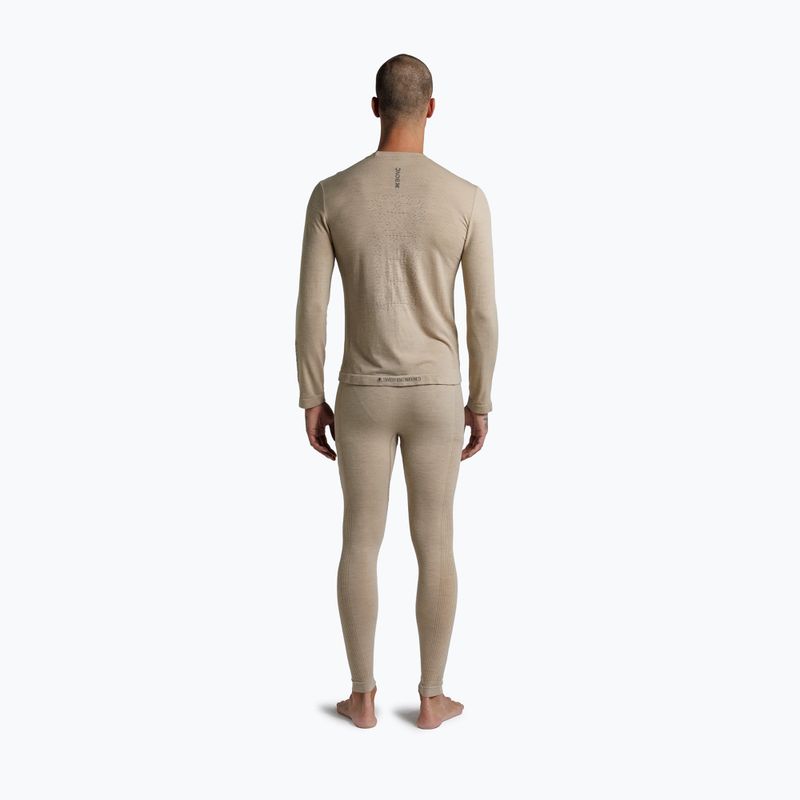 Thermo-Longsleeve Herren  X-Bionic Mightywool sand 4
