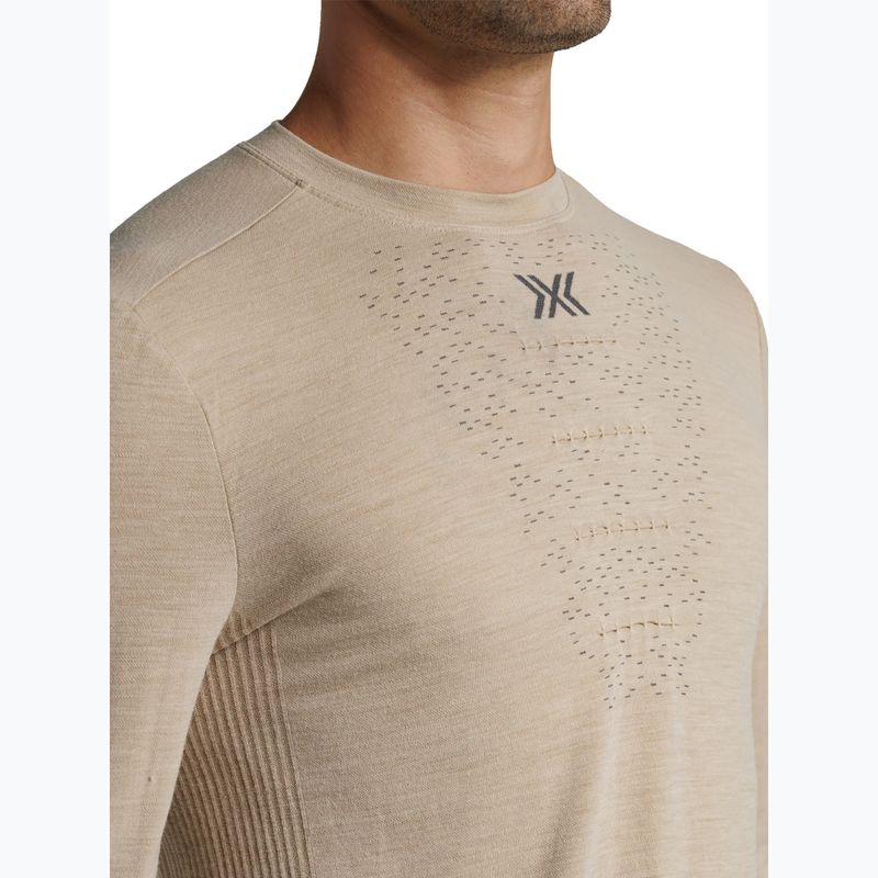 Thermo-Longsleeve Herren  X-Bionic Mightywool sand 7