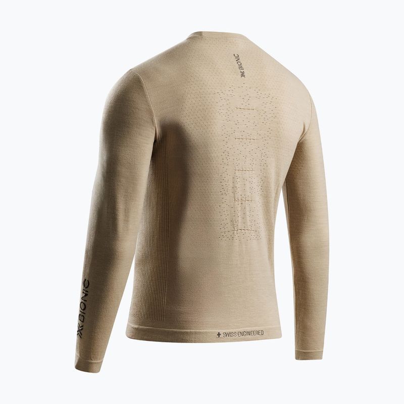 Thermo-Longsleeve Herren  X-Bionic Mightywool sand 14