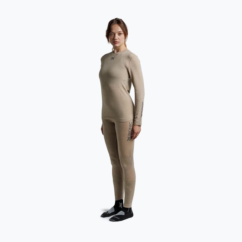 Damen Thermoaktivshirt X-Bionic Mightywool sand 2