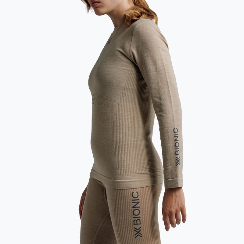 Damen Thermo-Longsleeve X-Bionic Mightywool sand 6