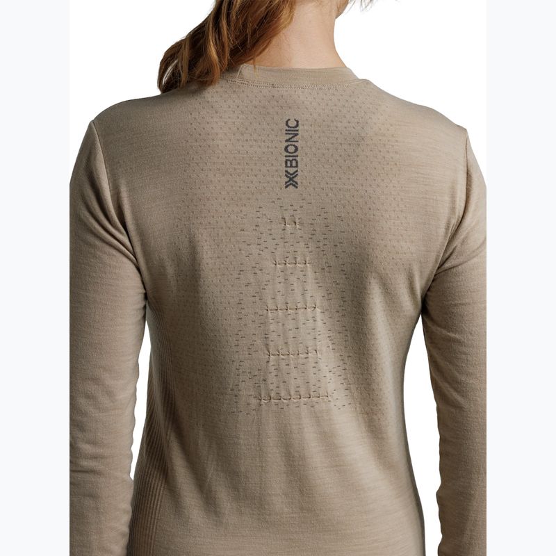 Damen Thermo-Longsleeve X-Bionic Mightywool sand 8