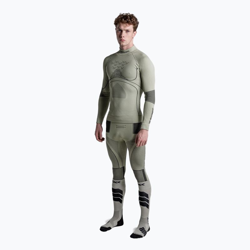 Herren Funktionsshirt langärmlig X-Bionic Accumulator 4.0  tea grey/black 2