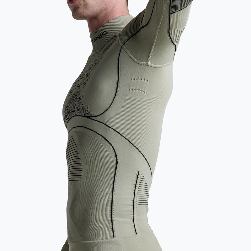 Herren Funktionsshirt langärmlig X-Bionic Accumulator 4.0  tea grey/black 5