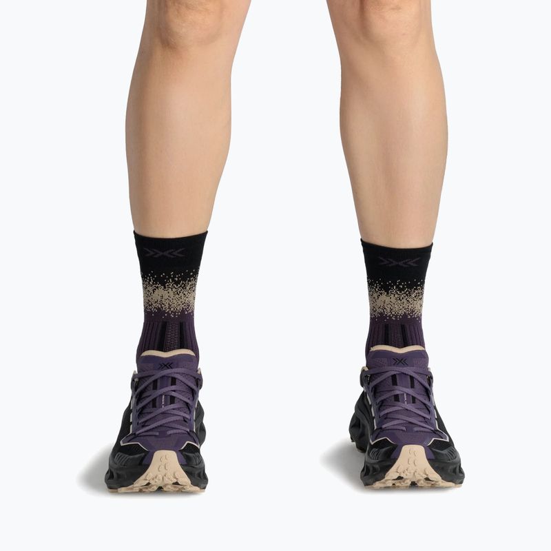 Laufschuhe X-Bionic Terraskin X03 Deep Purple/X Black/Sand 5