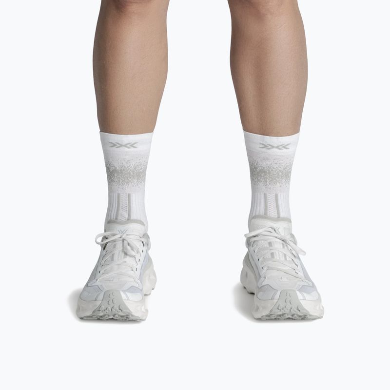 Buty do biegania + skarpety X-Bionic Terraskin X03 X White/Silver Grey 7