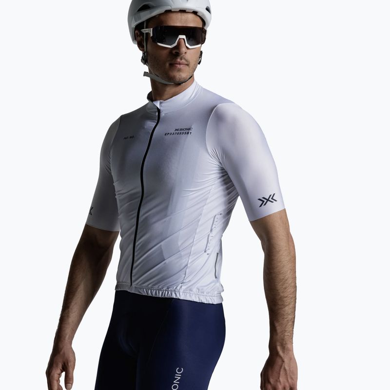 Herren-Fahrradtrikot X-Bionic Corefusion Ride Jersey off white 4
