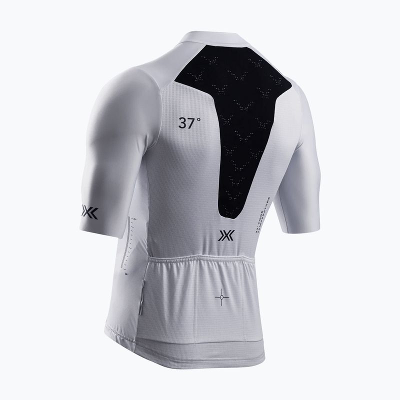 Herren-Fahrradtrikot X-Bionic Corefusion Ride Jersey off white 11