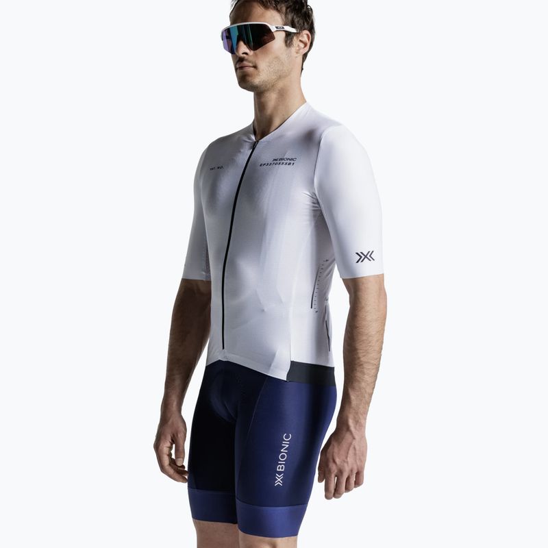 Herren-Fahrradtrikot X-Bionic Corefusion Aero Jersey off white 4