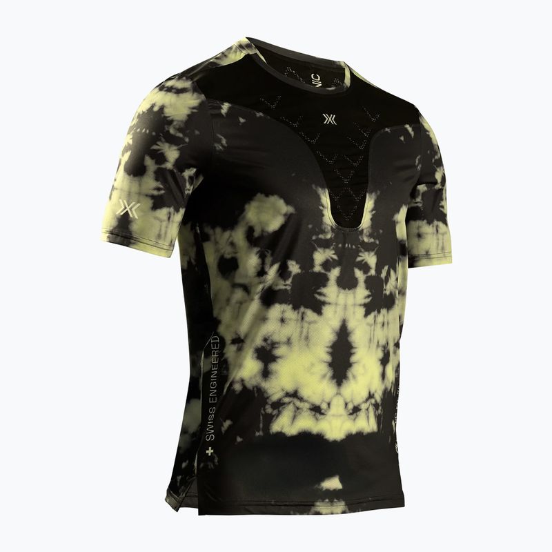 Herren-Laufshirt X-Bionic Corefusion Run tie dye electric energy 6