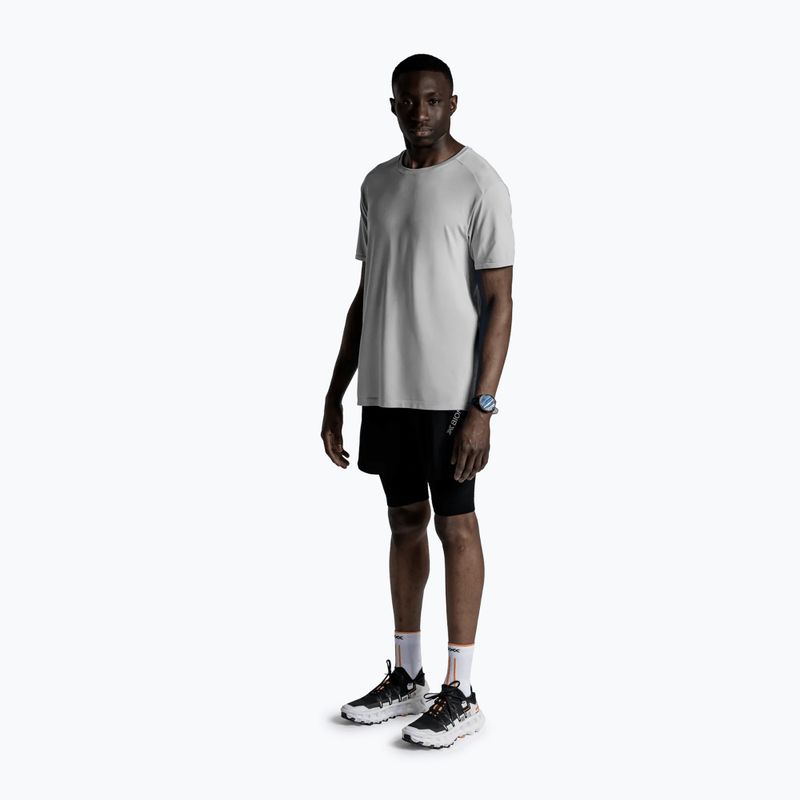 Herren-Laufshirt X-Bionic Xceed Run Discover seal grey 4