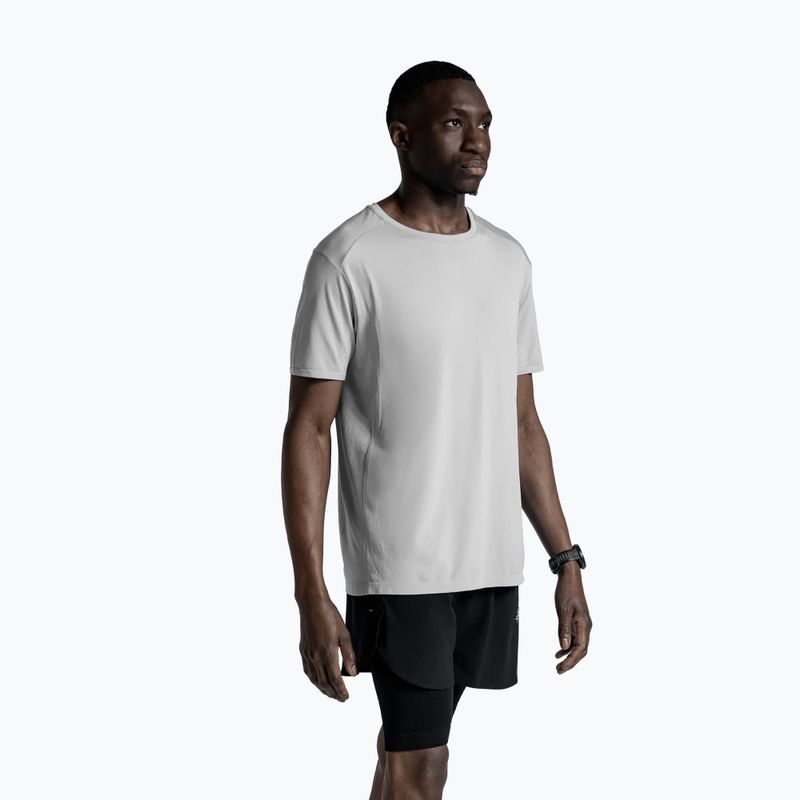 Herren-Laufshirt X-Bionic Xceed Run Discover seal grey 5