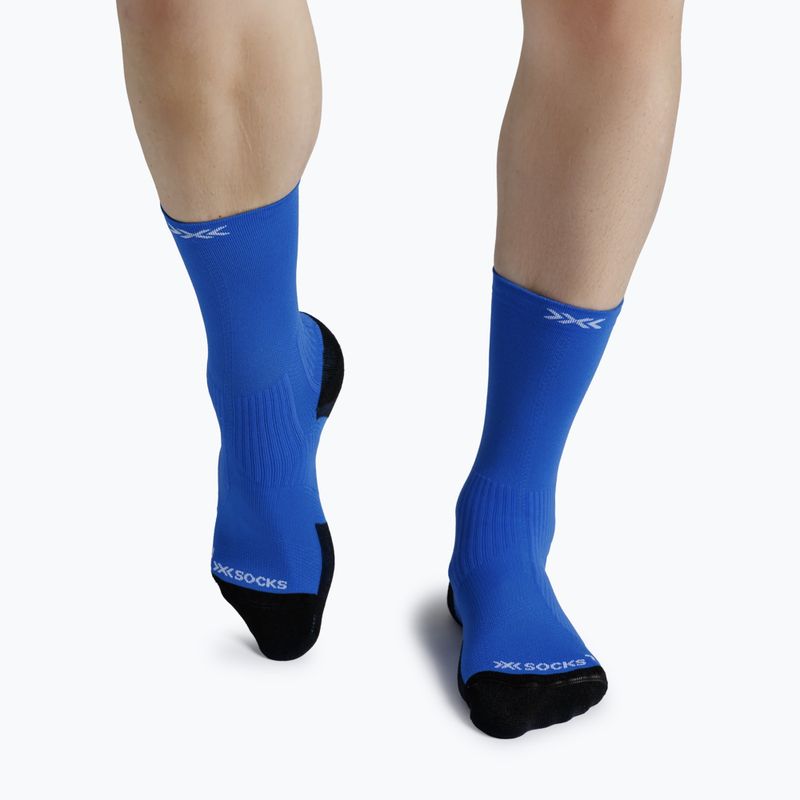 Socken X-Socks Run Perform Crew electric blue 2