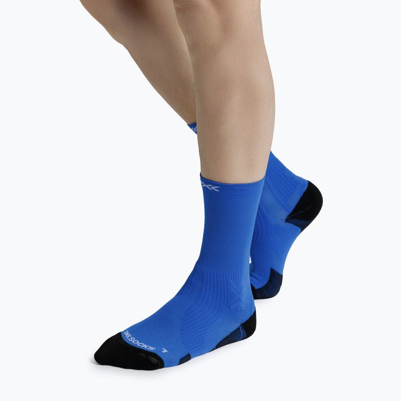 Socken X-Socks Run Perform Crew electric blue 4