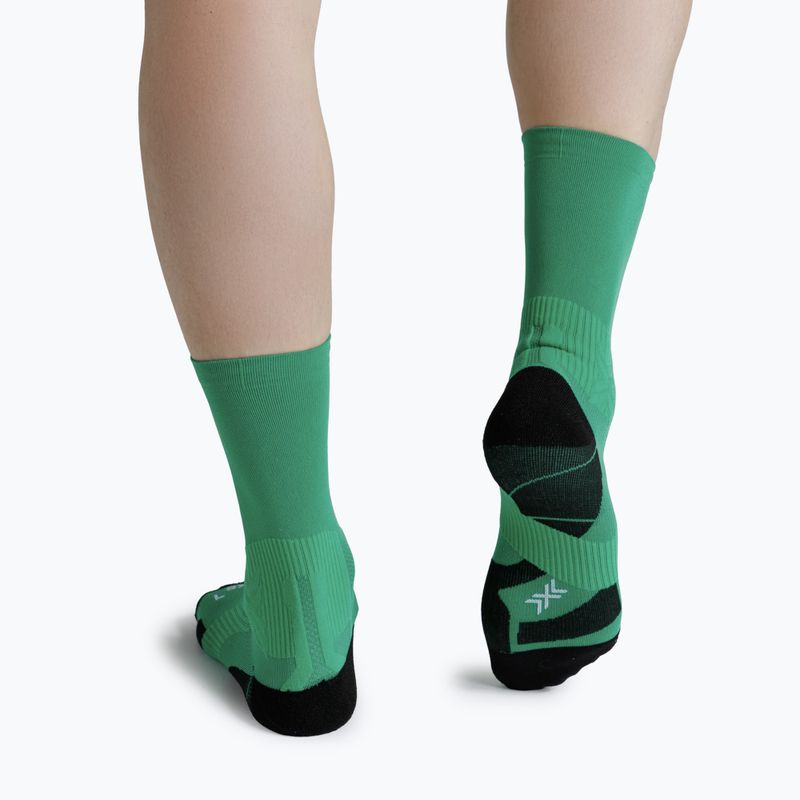 Socken X-Socks Run Perform Crew voltage green 3