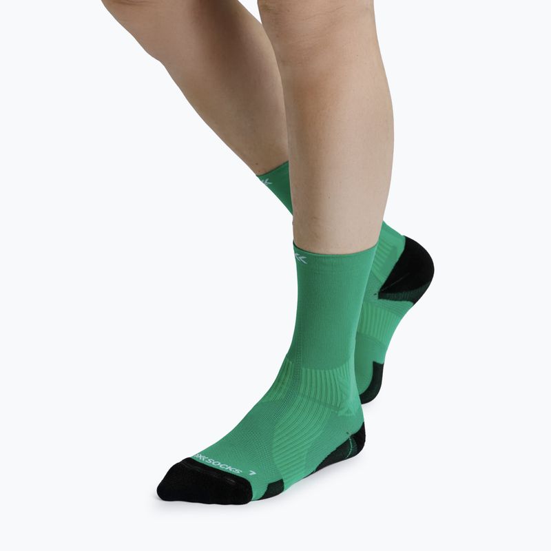 Socken X-Socks Run Perform Crew voltage green 4