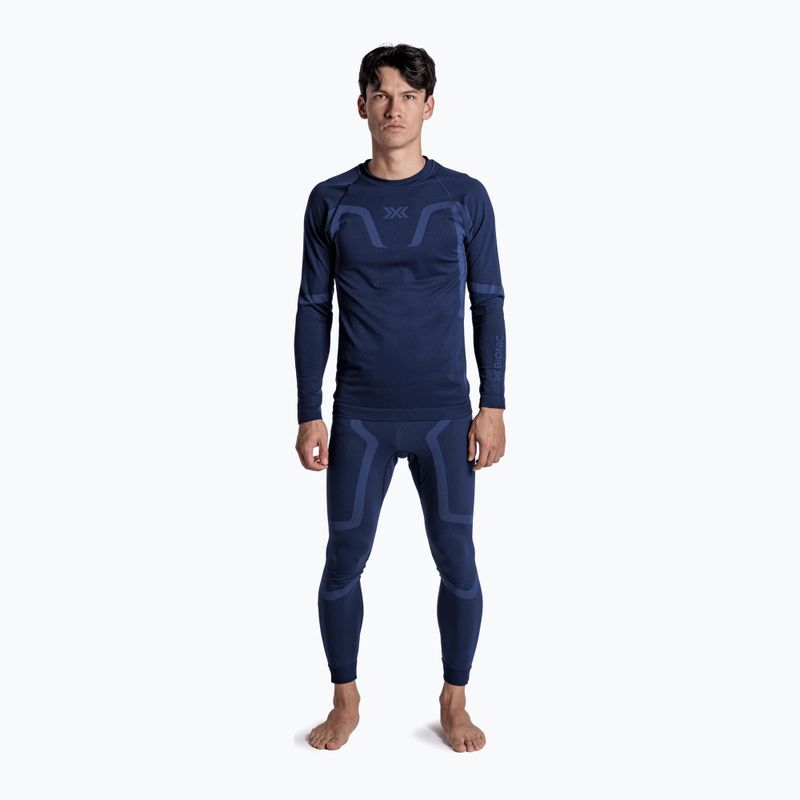 Herren Funktionsshirt langärmlig X-Bionic X-Ential Baselayer LS marine 2