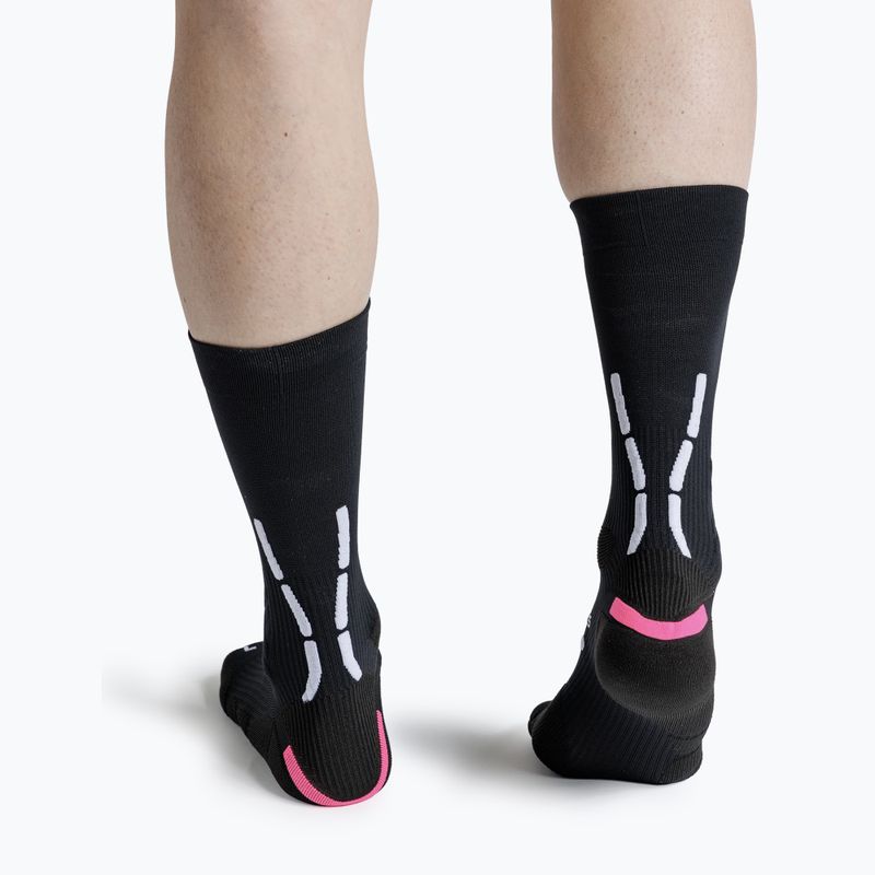 Socken X-Socks Trail Anatomix Crew x black/x white 3