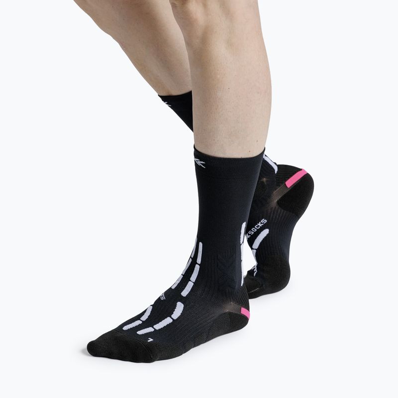 Socken X-Socks Trail Anatomix Crew x black/x white 4