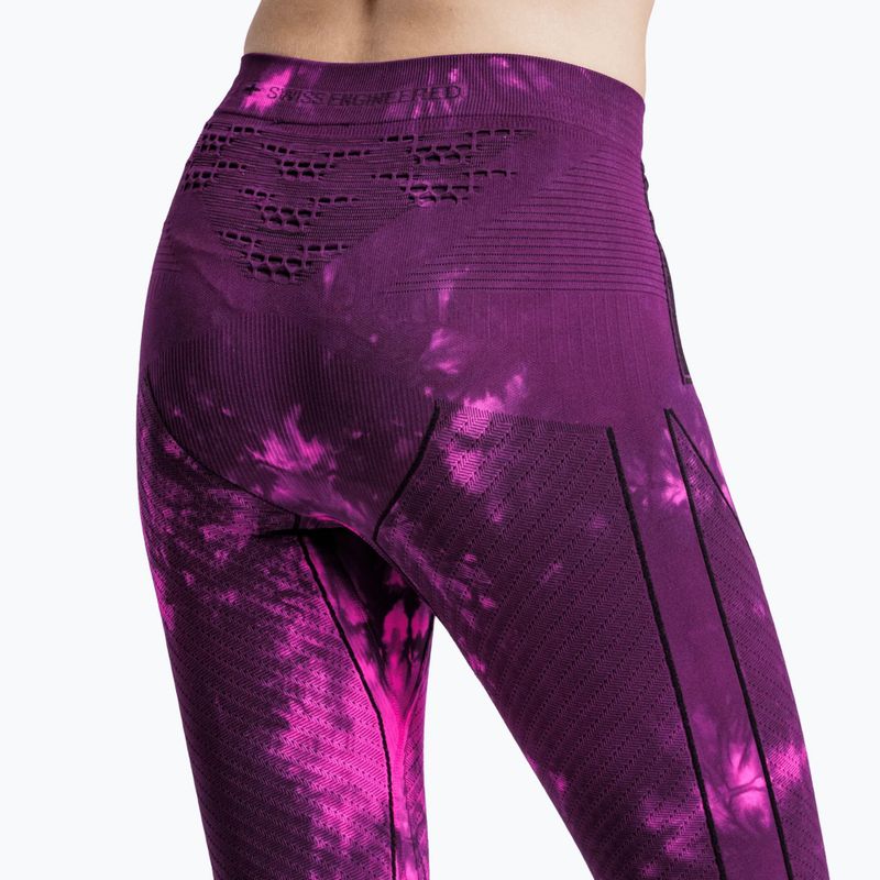 Thermounterhose X-Bionic Energy Accumulator Wild tiedye x black/fluo pink 4