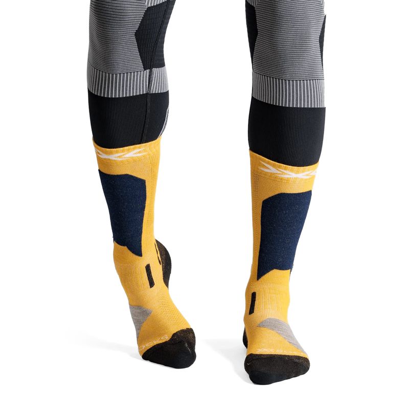 Skisocken für Kinder X-Socks Ski Discover Otc yellow 2