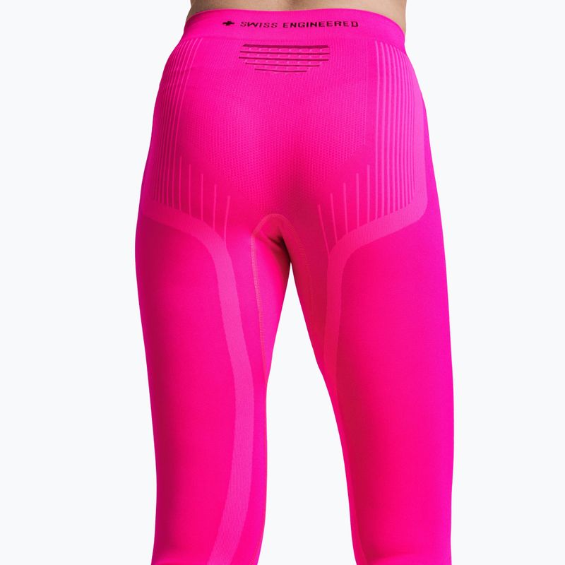Damen Thermohose X-Bionic Invent Graphics fluo pink/x white 5