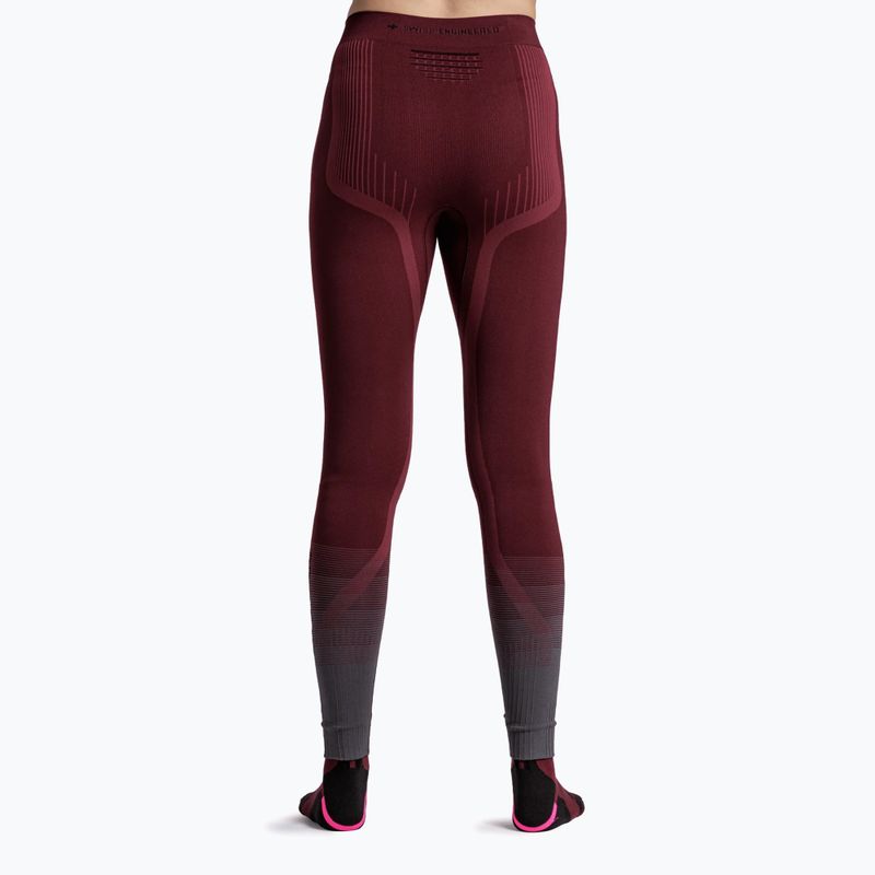 Damen Thermohose X-Bionic Invent Graphics oxide red/x black 2