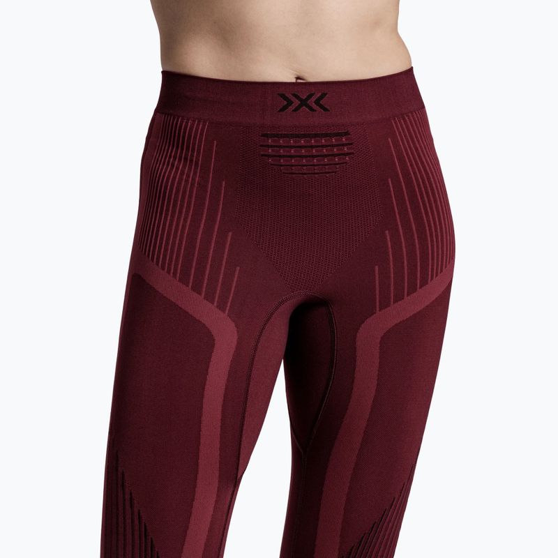 Damen Thermohose X-Bionic Invent Graphics oxide red/x black 5