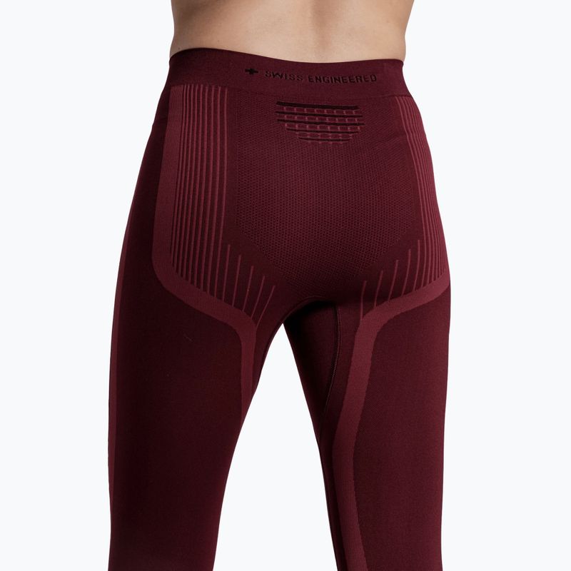 Damen Thermohose X-Bionic Invent Graphics oxide red/x black 6