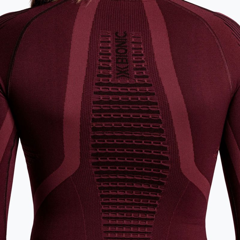 Damen-Funktionssweatshirt X-Bionic Invent Graphics LS oxide red/x black 8