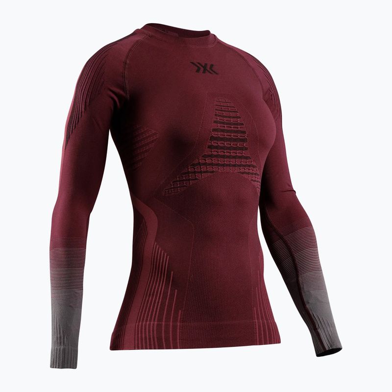 Damen-Funktionssweatshirt X-Bionic Invent Graphics LS oxide red/x black 10