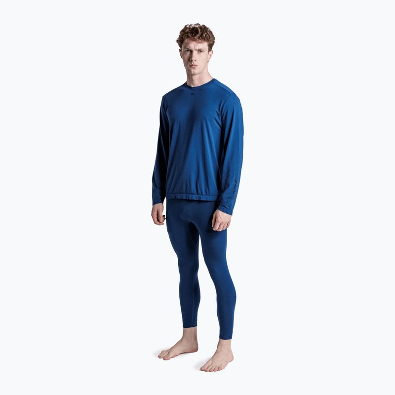 Herren Funktionsshirt langärmlig X-Bionic Mightywool Light Shirt neo navy 2