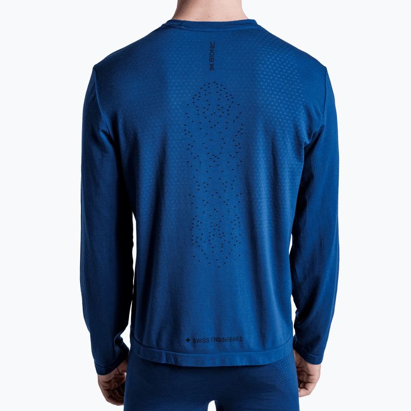 Herren Funktionsshirt langärmlig X-Bionic Mightywool Light Shirt neo navy 3
