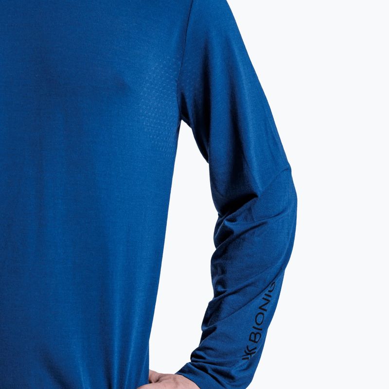 Herren Funktionsshirt langärmlig X-Bionic Mightywool Light Shirt neo navy 8
