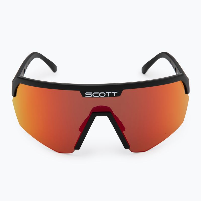 SCOTT Sport Shield schwarz/rot verchromte Sonnenbrille 3