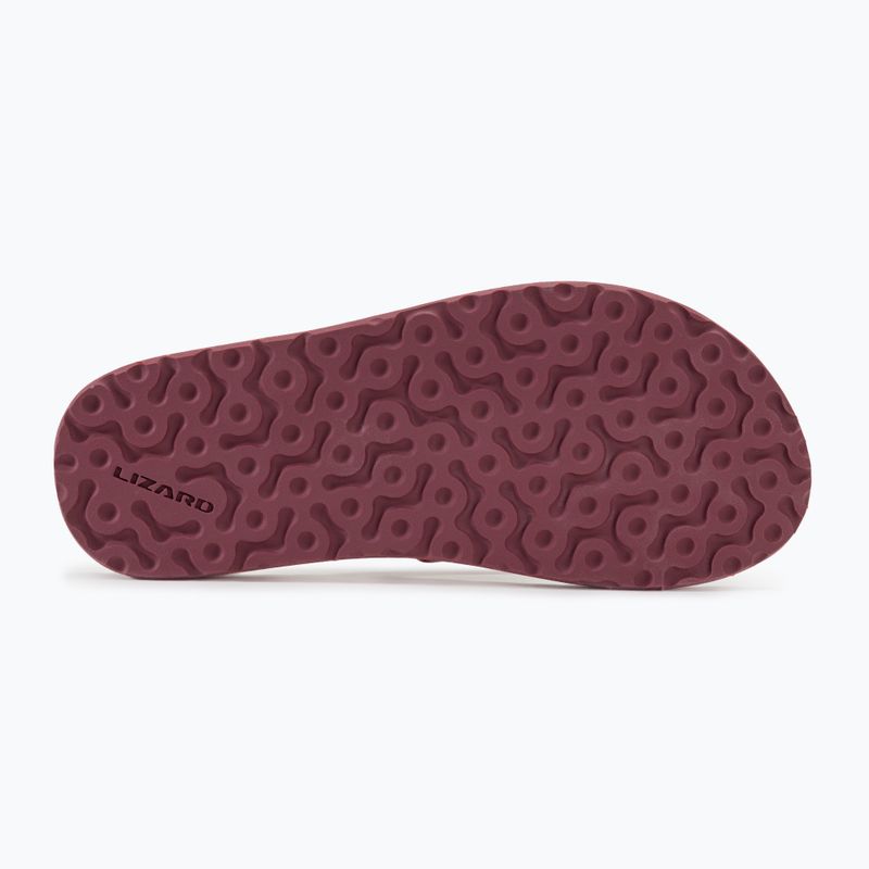 Lizard Way Damen-Flip-Flops einfarbig amaranth rot 4