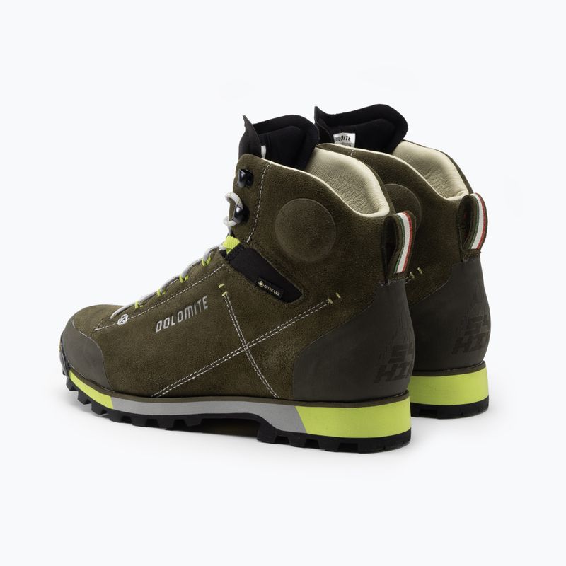 Herren Dolomite 54 Hike Evo Gtx Trekkingstiefel grün 3