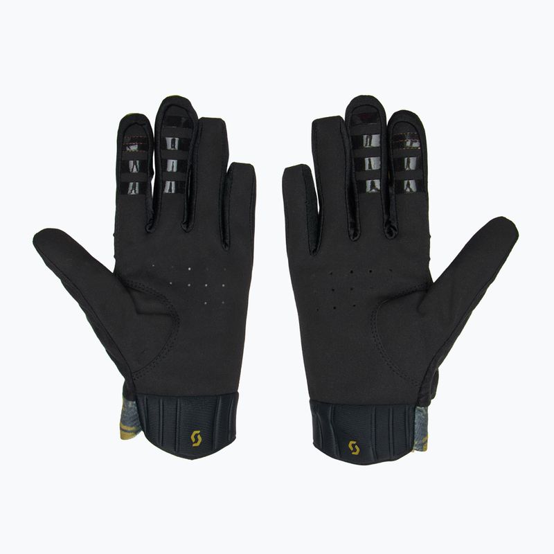 SCOTT Ridance dunkelviolett/schlammgrün Fahrradhandschuhe 3