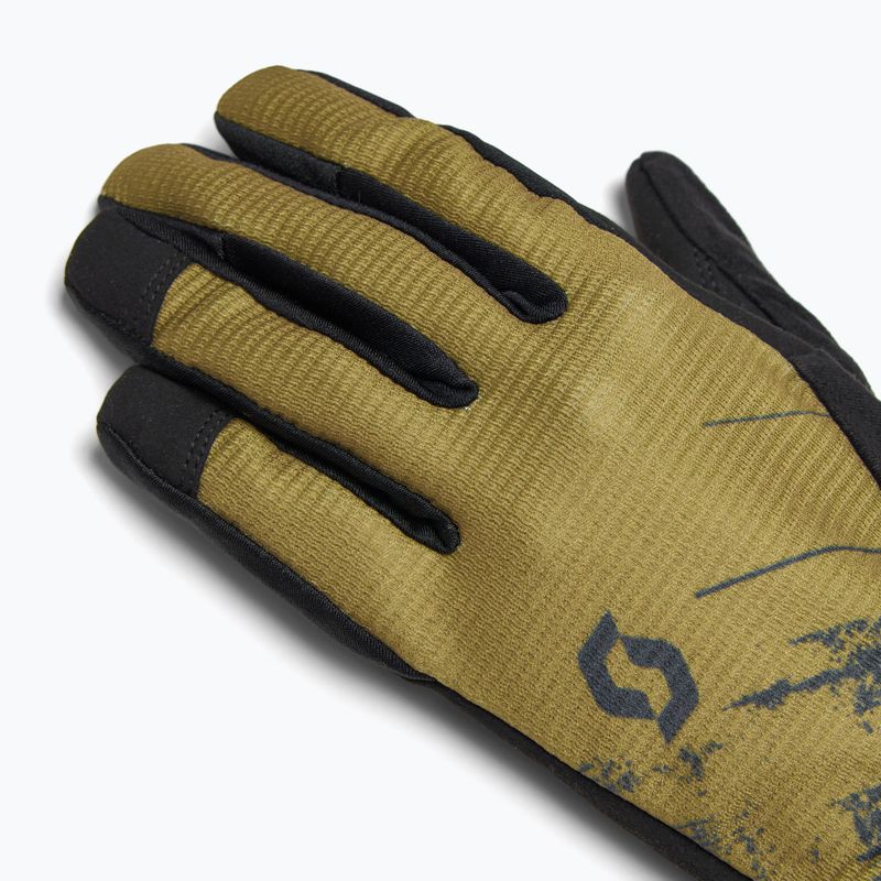 SCOTT Ridance dunkelviolett/schlammgrün Fahrradhandschuhe 5