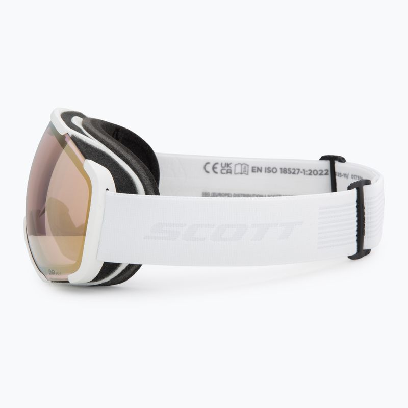 Skibrille SCOTT Faze II LS mineral white/light sensitive bronze chrome 4