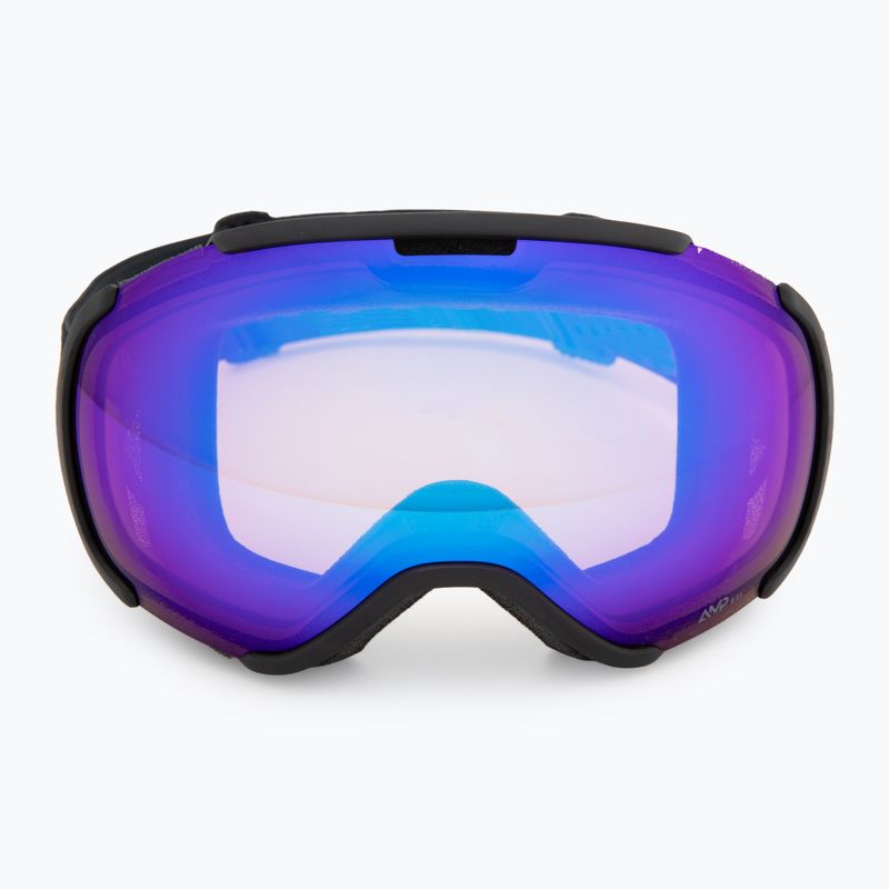 Skibrille SCOTT Faze II mineral black/amp illuminator blue chrome 2