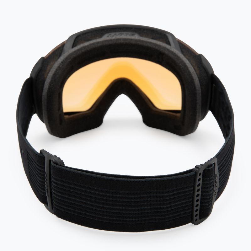 Skibrille SCOTT Faze II mineral black/amp illuminator blue chrome 3