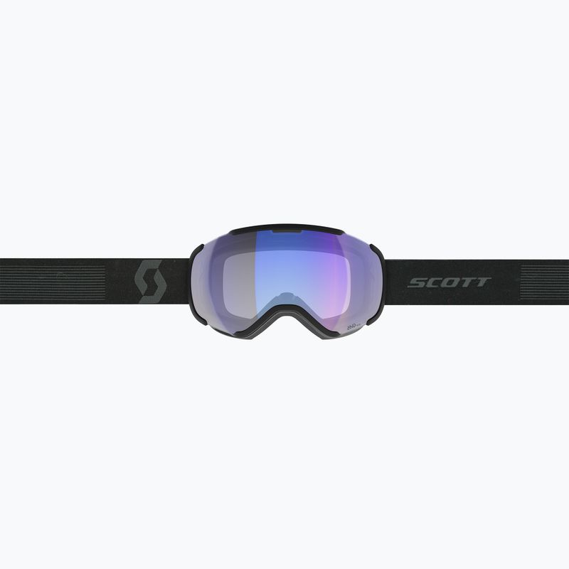 Skibrille SCOTT Faze II mineral black/amp illuminator blue chrome 2