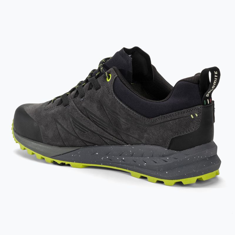 Wanderschuhe Herren Dolomite Croda Nera GTX grey/lime green 3