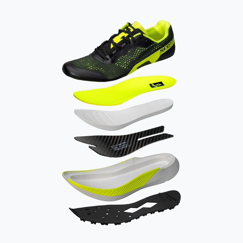 Herren-Laufschuhe SCOTT Ultra Carbon RC schwarz/gelb 7