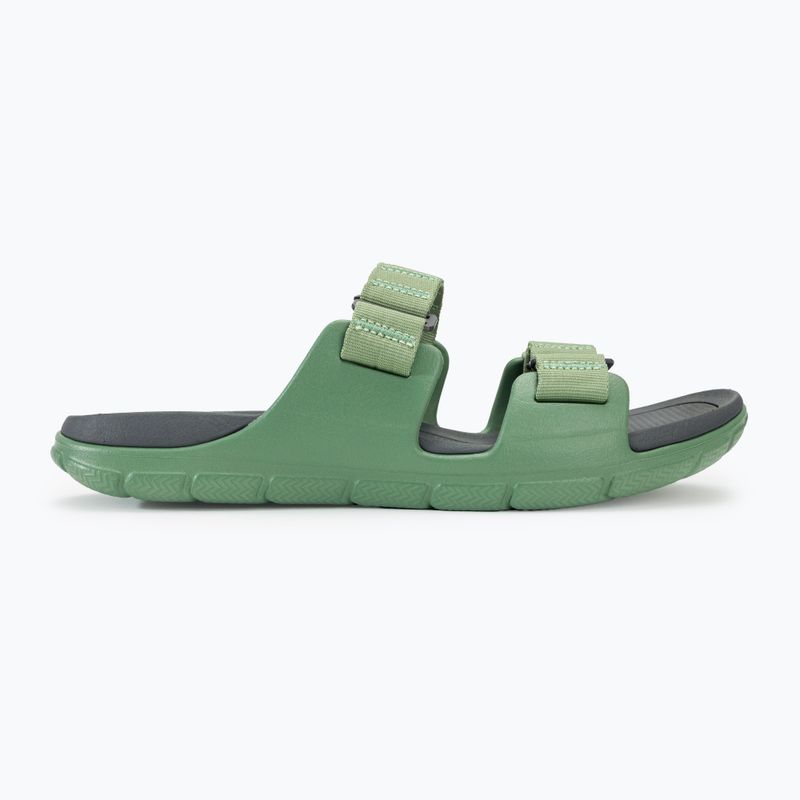 Herren Lizard Way Slide feldgrün/dunkelgrau flip-flops 2